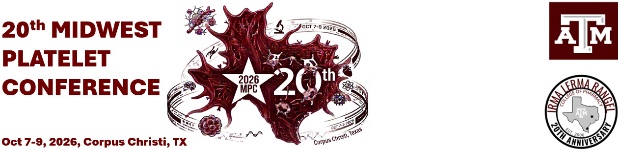 20th Midwest Platelet Conference 2026 — Oct 7-9, Corpus Christi, Texas